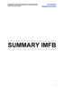 AMSIB IMFB - Summary - 2nd year